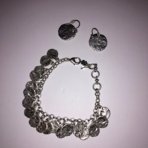 Lucky Brand Earrings/Bracelet Set